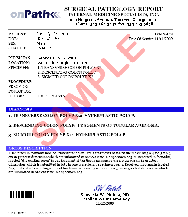 onPath™ Secure Pathology Lab Reports with Cloud Computing. ontrak™
